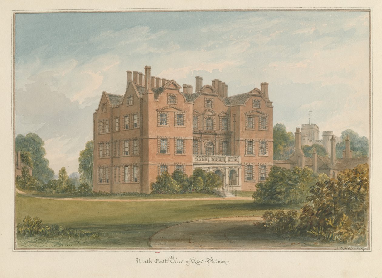 Kew Palace, Surrey von John Buckler