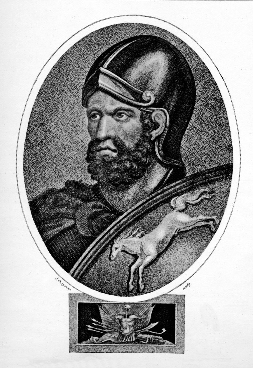 Hannibal, der karthagische General, um 1823, 1912 von John Chapman