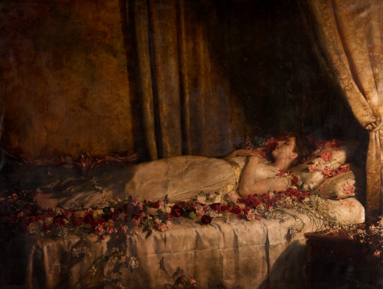 Der Tod von Albine von John Collier