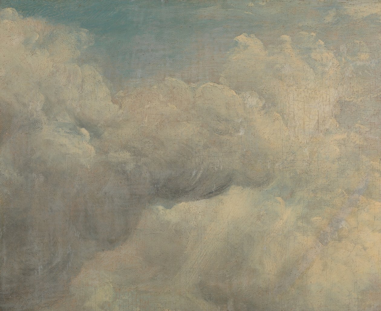 Wolkenstudie, ca. 1821 von John Constable