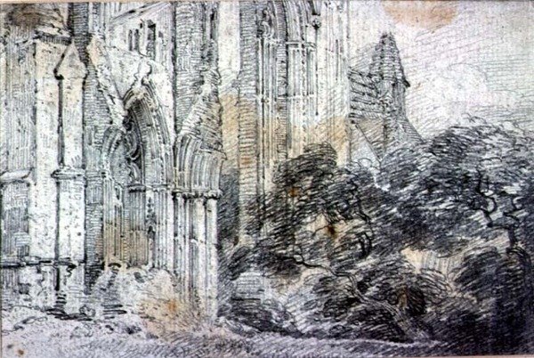 Ruinen einer Kirche von John Constable