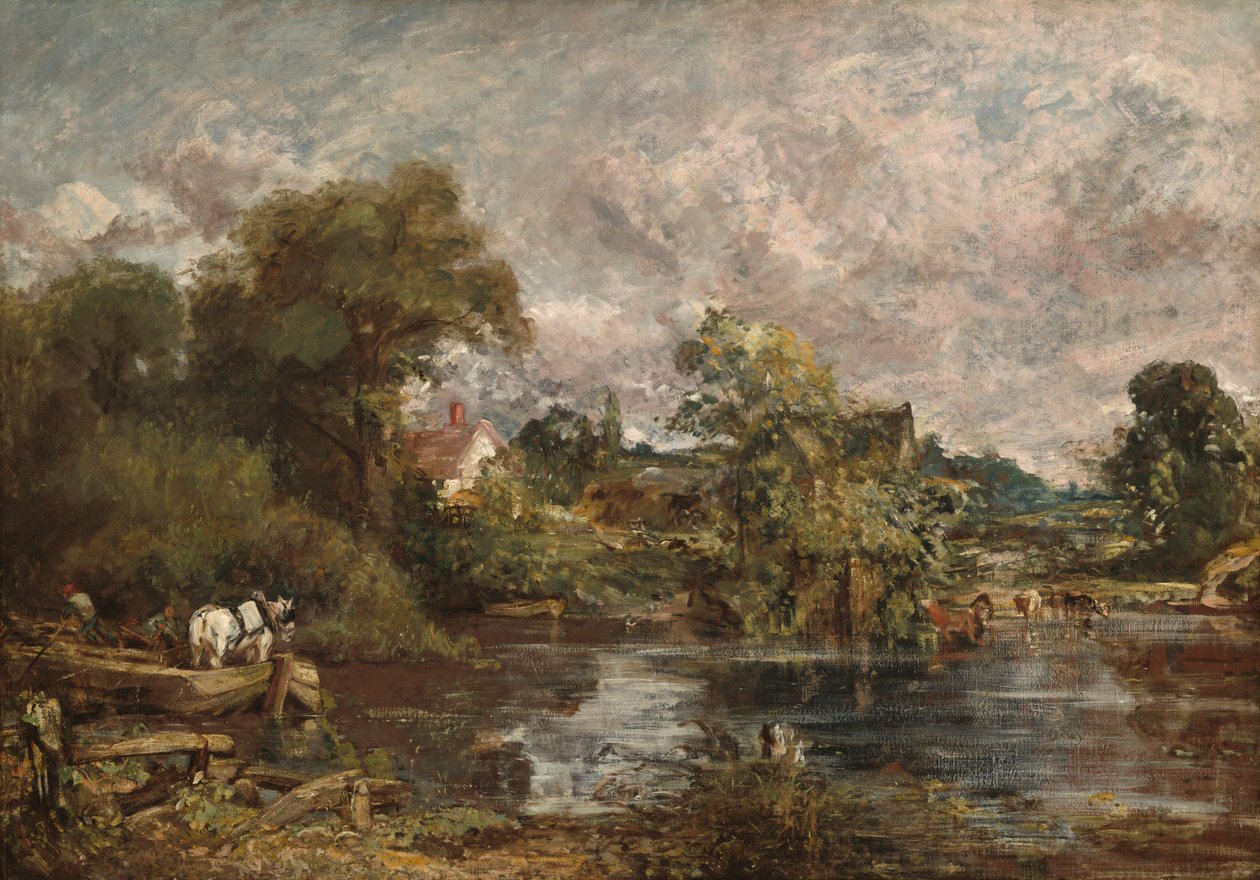 Das weiße Pferd von John Constable