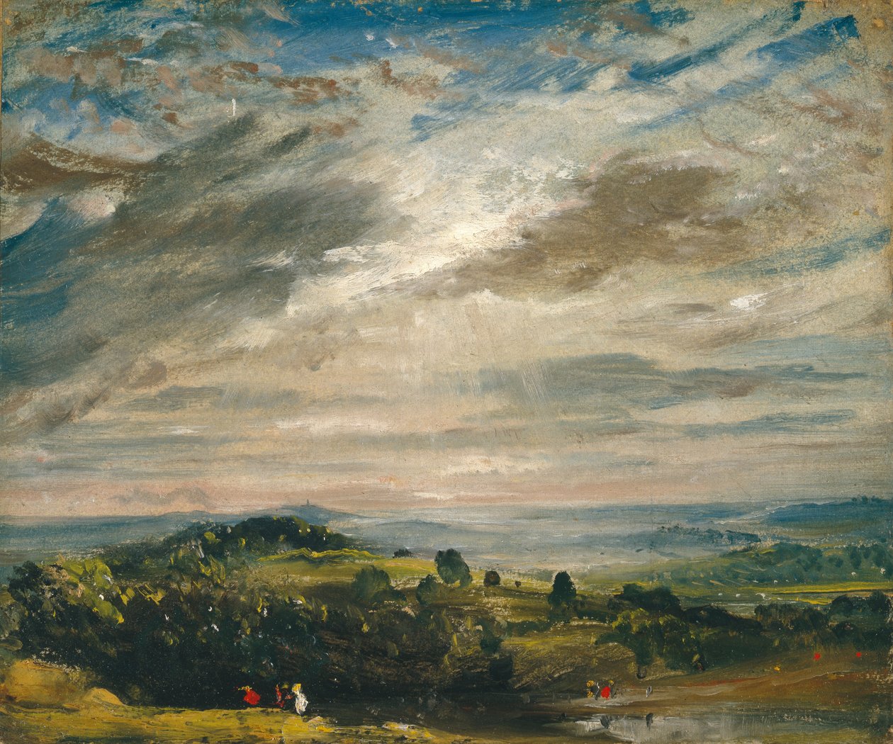 Blick vom Hampstead Heath in Richtung Harrow von John Constable