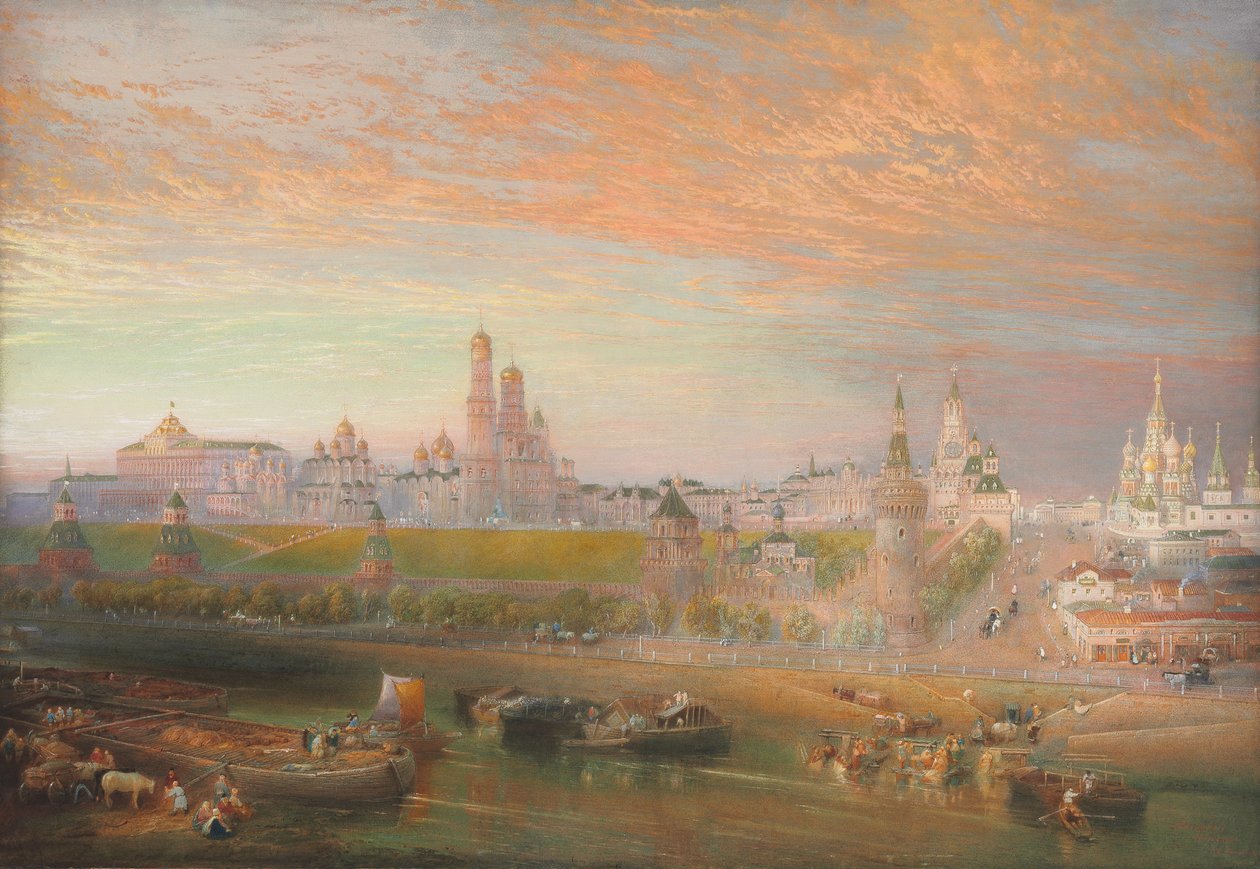 Der Kreml, Moskau von John Cooke Bourne