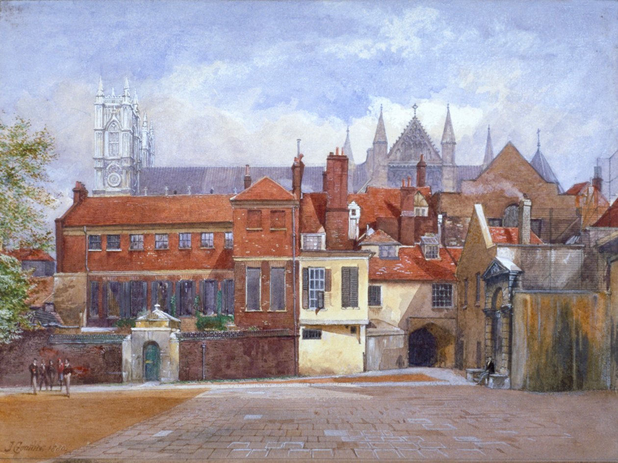 Ashburnham House, Westminster, London, 1880 von John Crowther