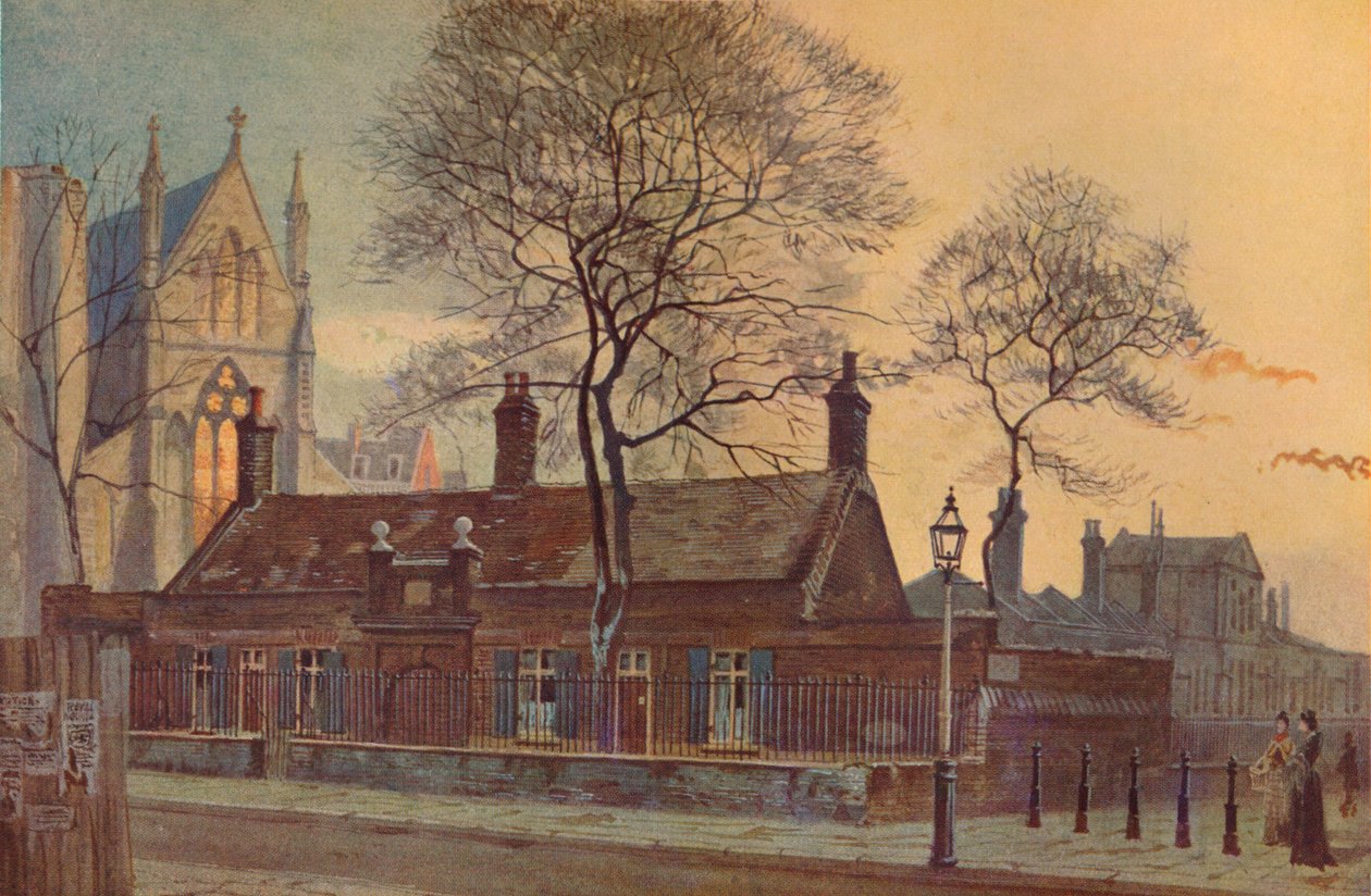 Butlers Almshouses, Westminster, London, 1879-1926 von John Crowther