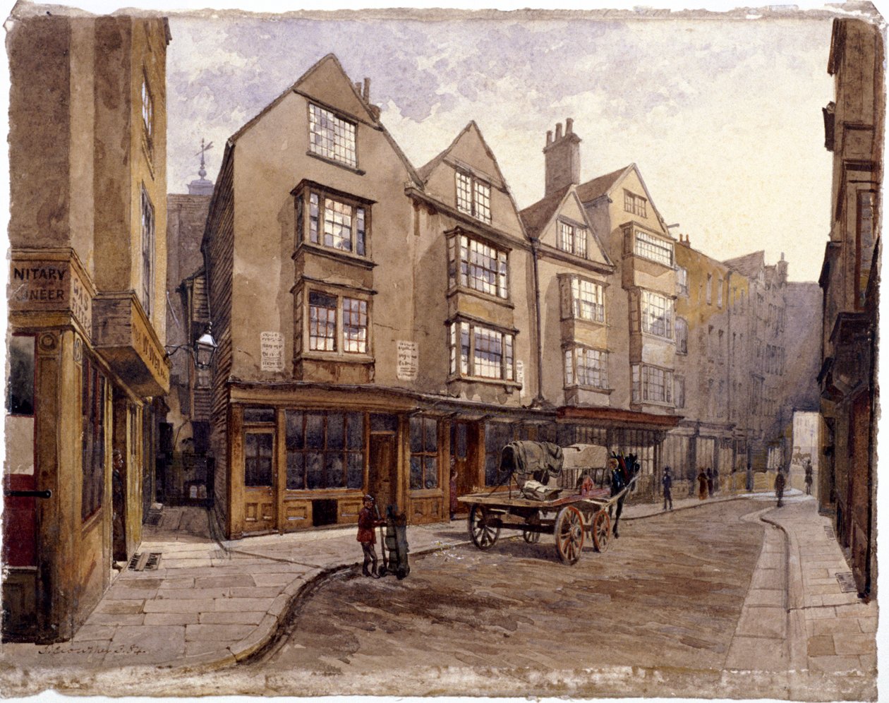 Cloth Fair, London von John Crowther