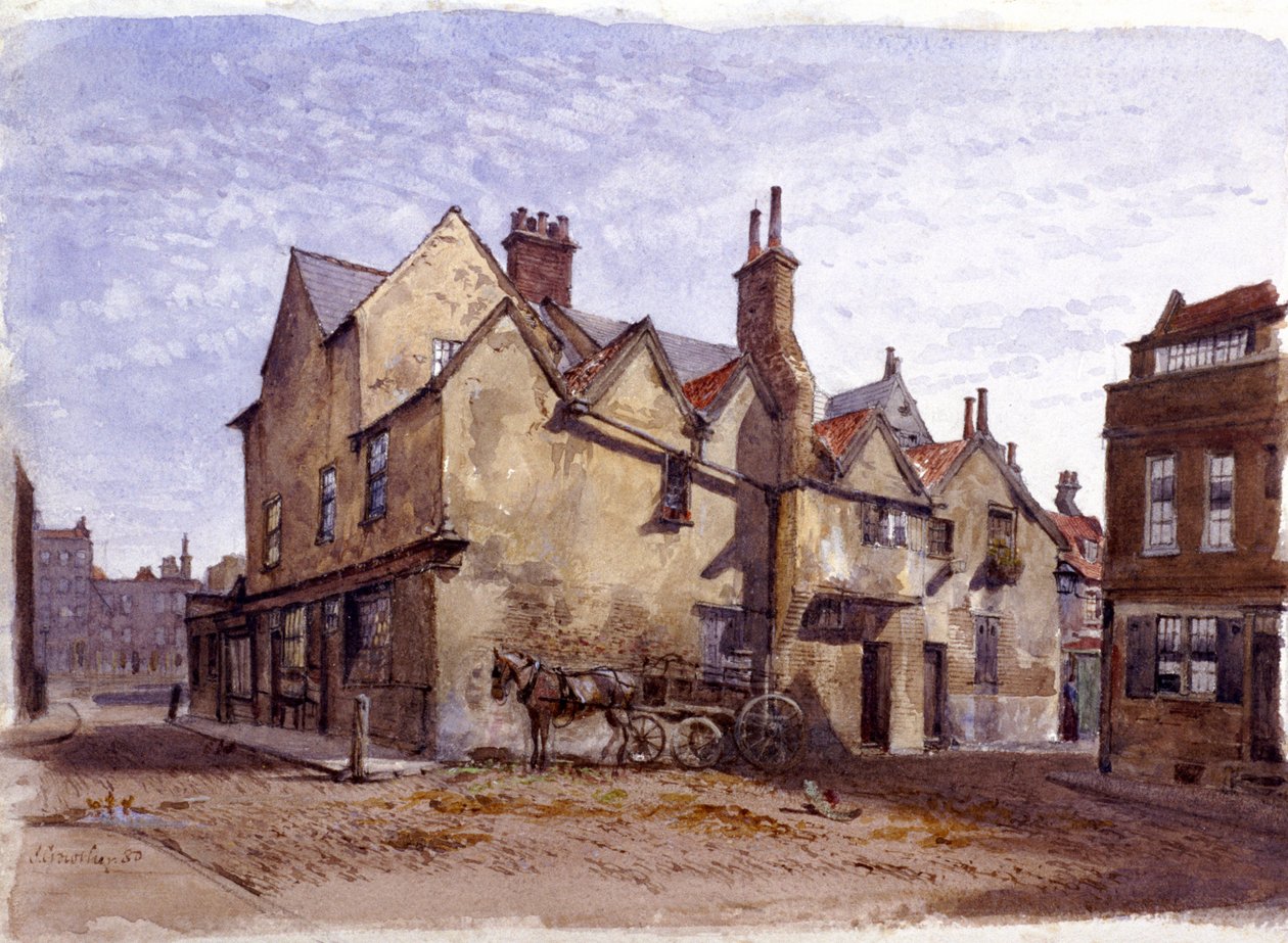 Cromwell House, Smithfield, London, 1880 von John Crowther