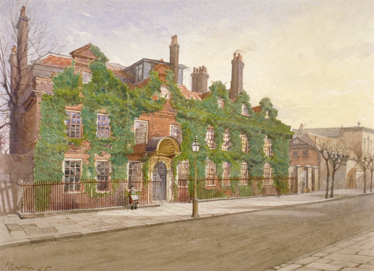 Fairfax House, High Street, Putney, London, 1887 von John Crowther