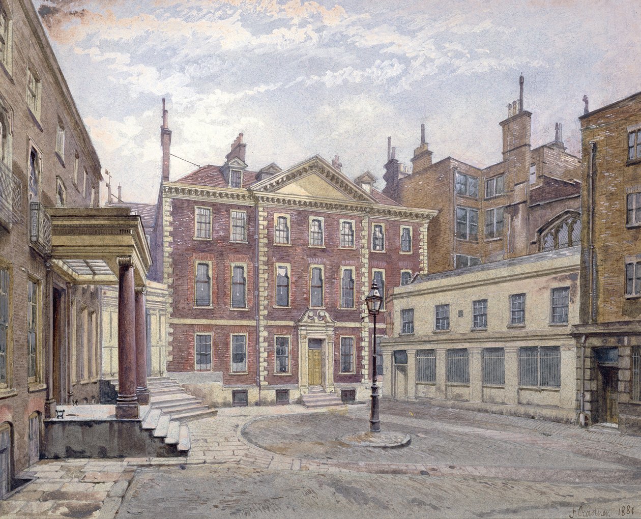 Haus in Austin Friars, City of London von John Crowther