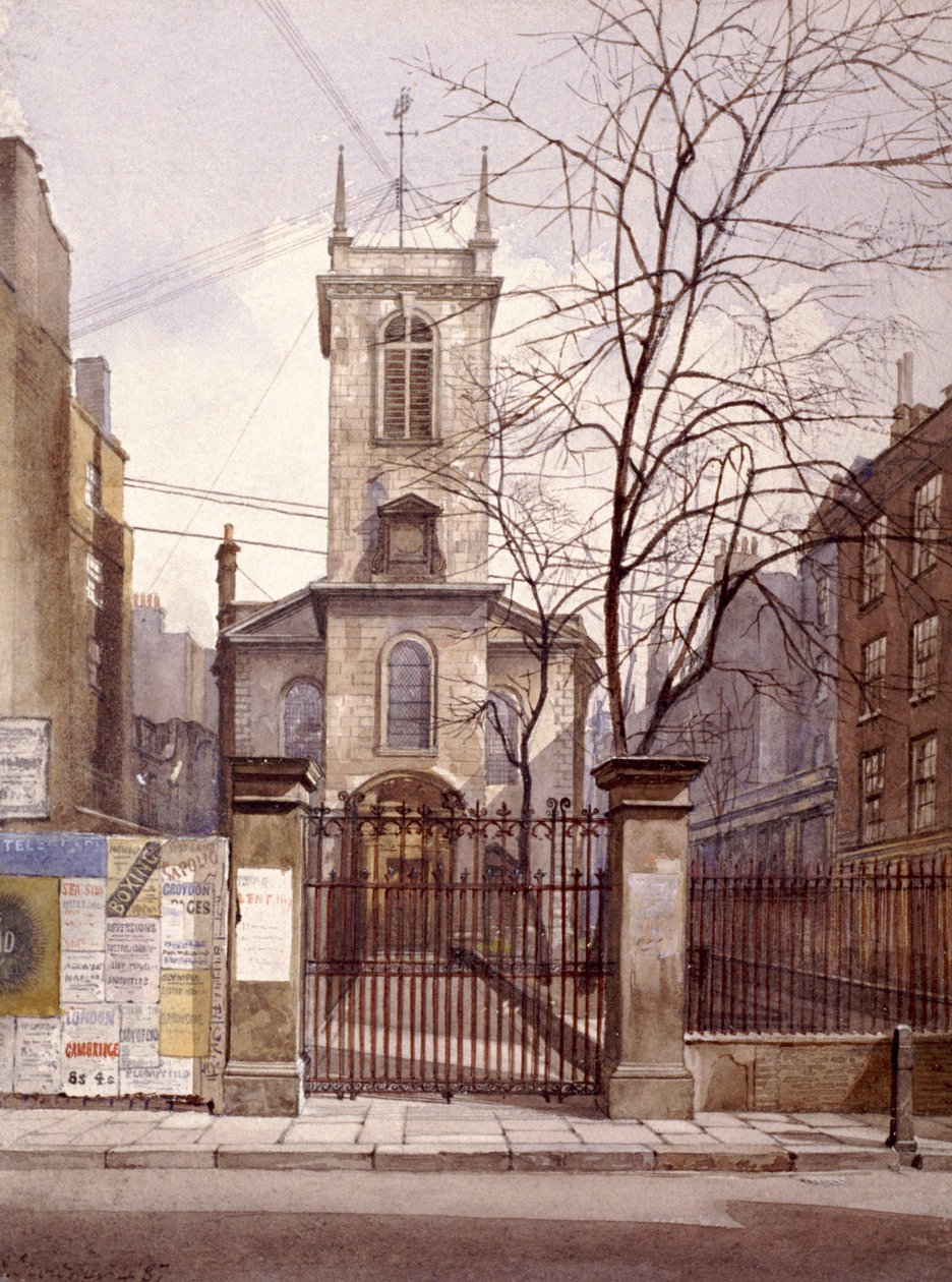 St Olave Jewry, London von John Crowther