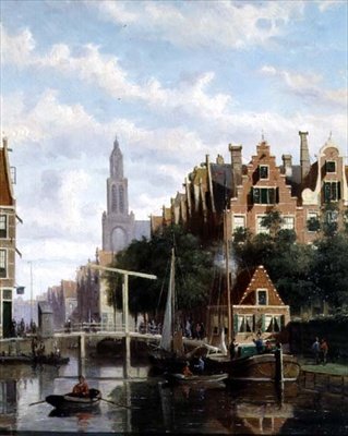 Niederländischer Kanal von John Frederick Hulk