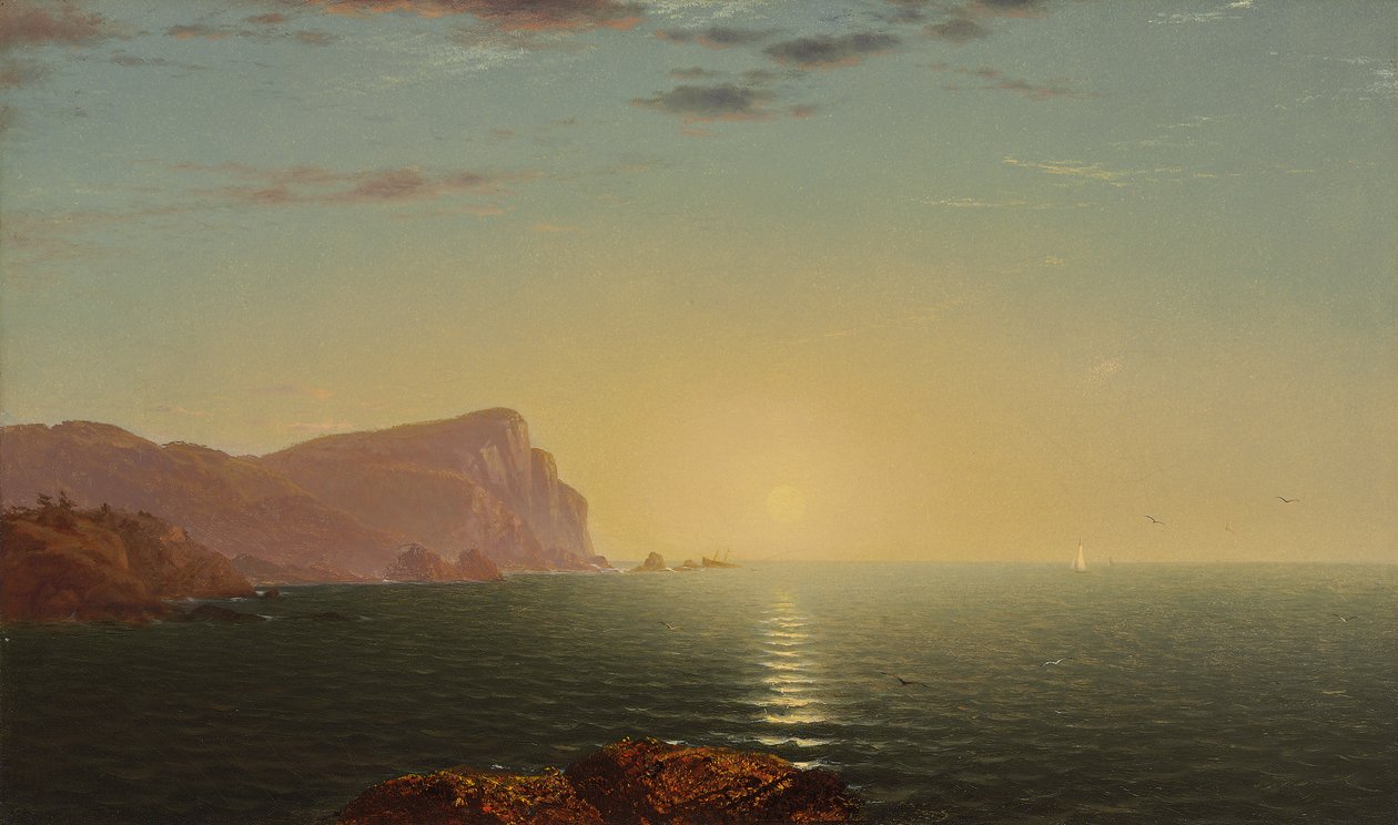 Sonnenaufgang in Neuengland, ca. 1863 von John Frederick Kensett