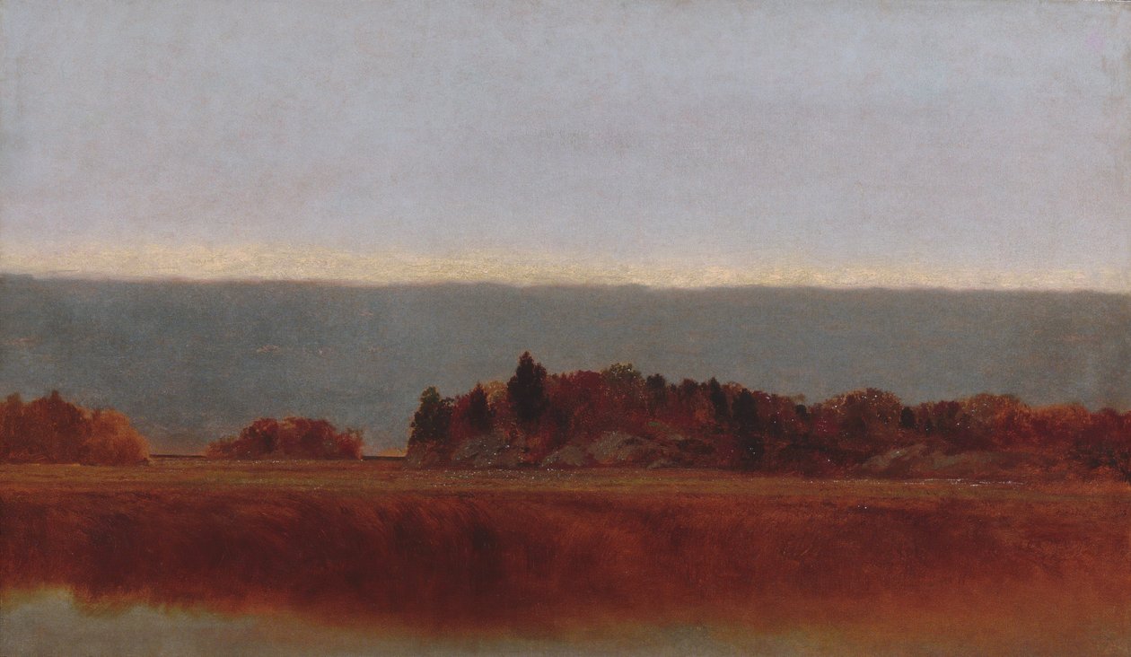 Salzwiese im Oktober, 1872 von John Frederick Kensett