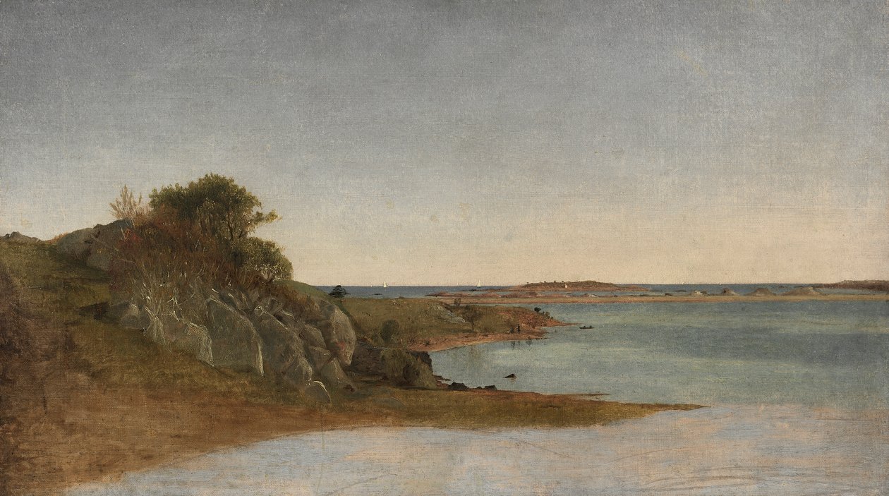 Ansicht in der Nähe von Newport von John Frederick Kensett