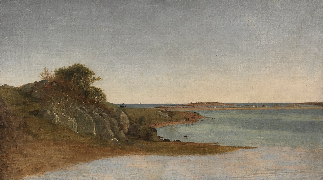 Ansicht in der Nähe von Newport von John Frederick Kensett