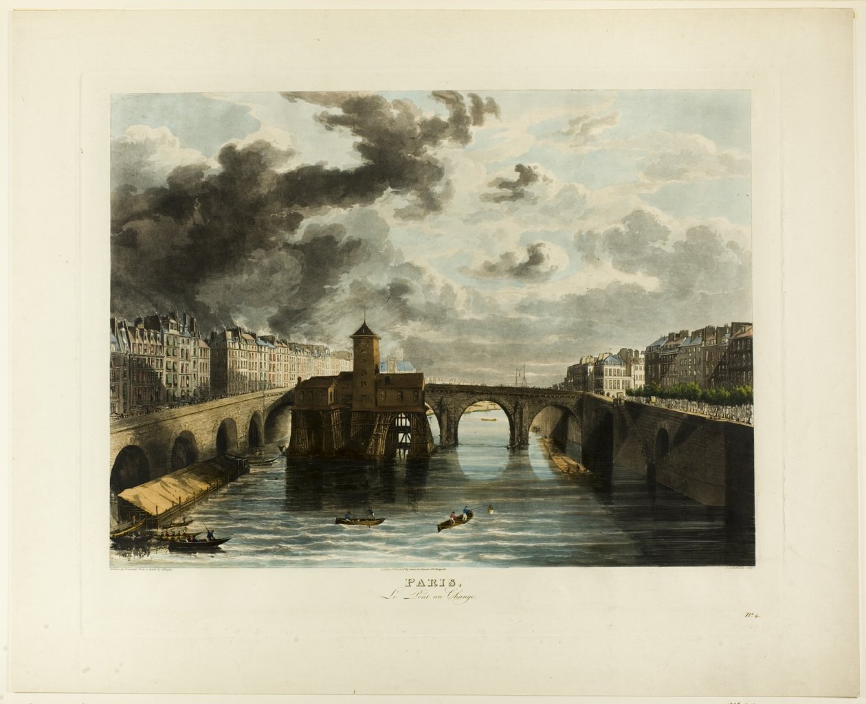 Paris, Le Pont-au-Change von John Gendall