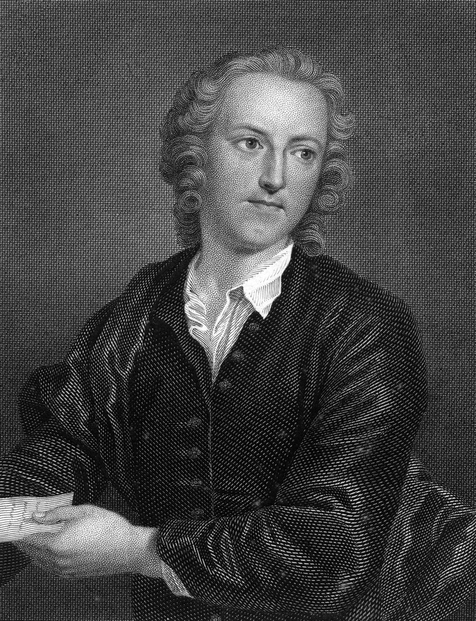Porträt von Thomas Gray von John Giles Eccardt