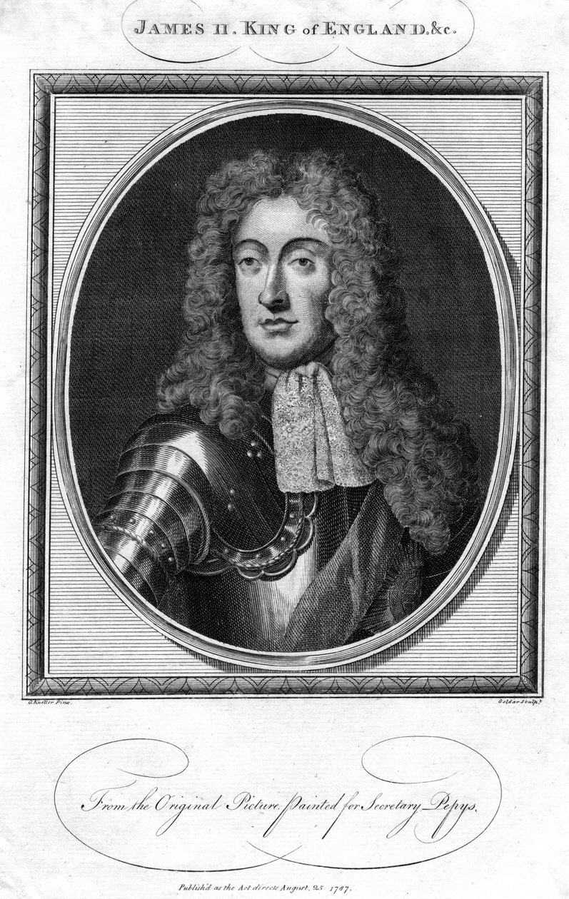 König James II. von England von John Goldar