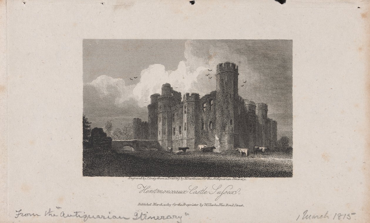 Herstmonceux Castle, Sussex von John Greig