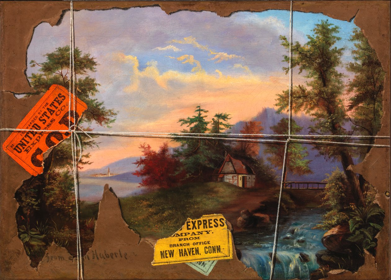 Im Transit zerrissen, ca. 1890-1895 von John Haberle