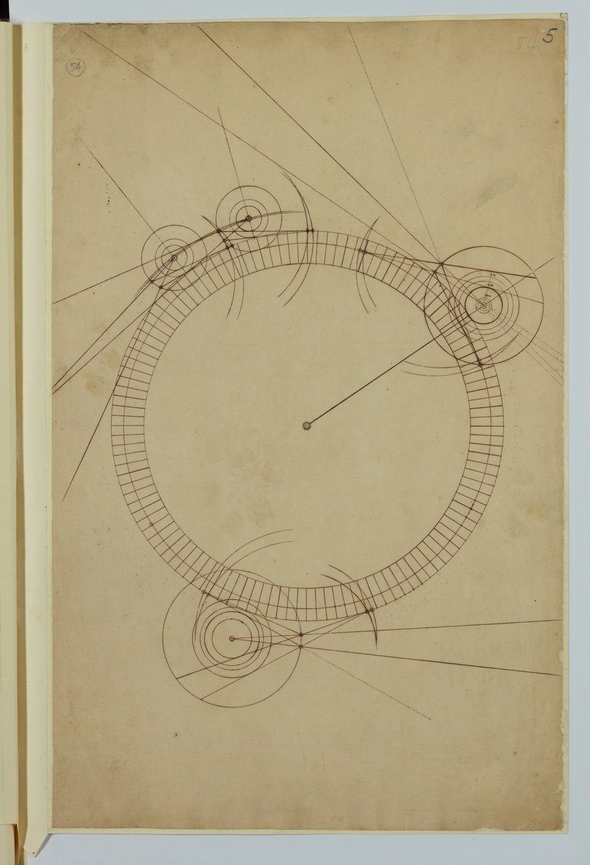 Zeichnungen für das Manuskript von John Harrison