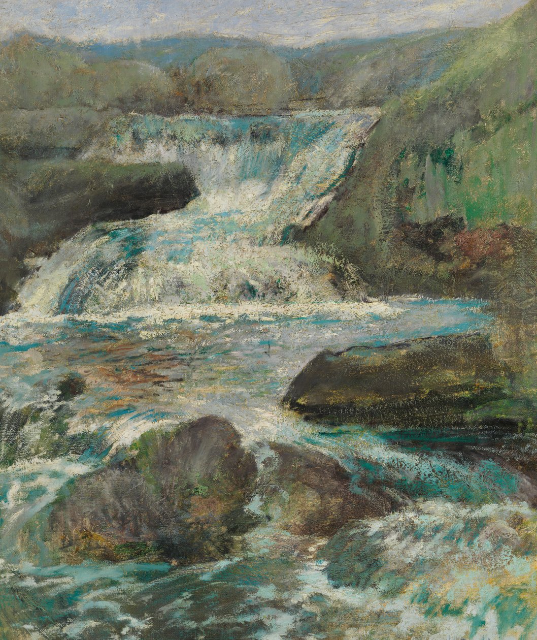 Horseneck Falls, ca. 1889-1900 von John Henry Twachtman