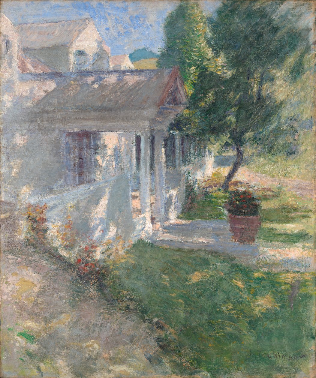 Mein Haus von John Henry Twachtman