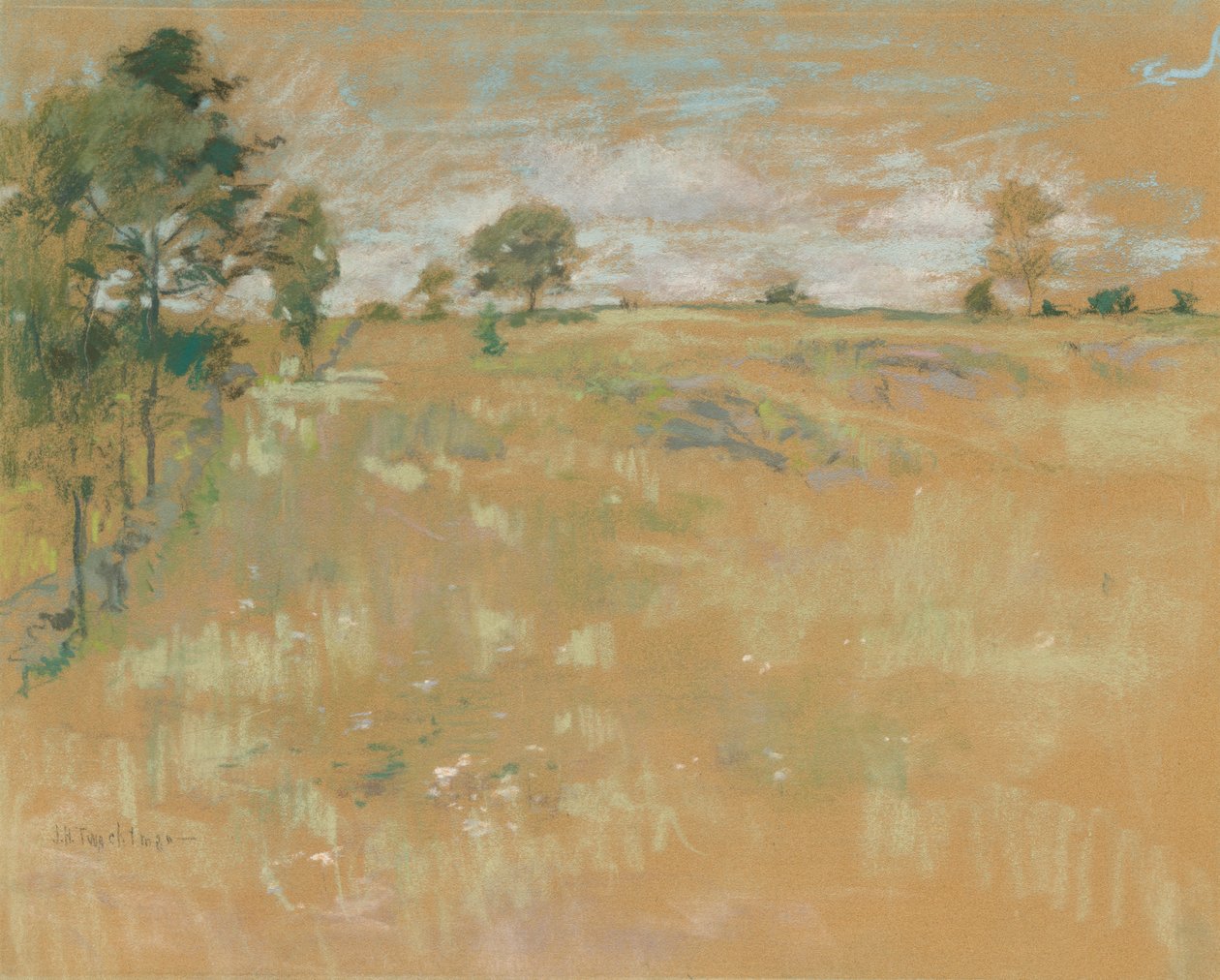 Weiden, Greenwich, Connecticut von John Henry Twachtman
