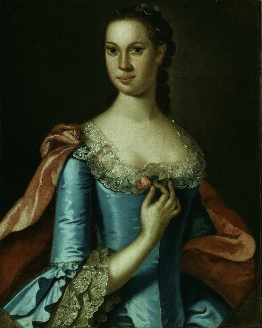 Frau William Carmichael von John Hesselius