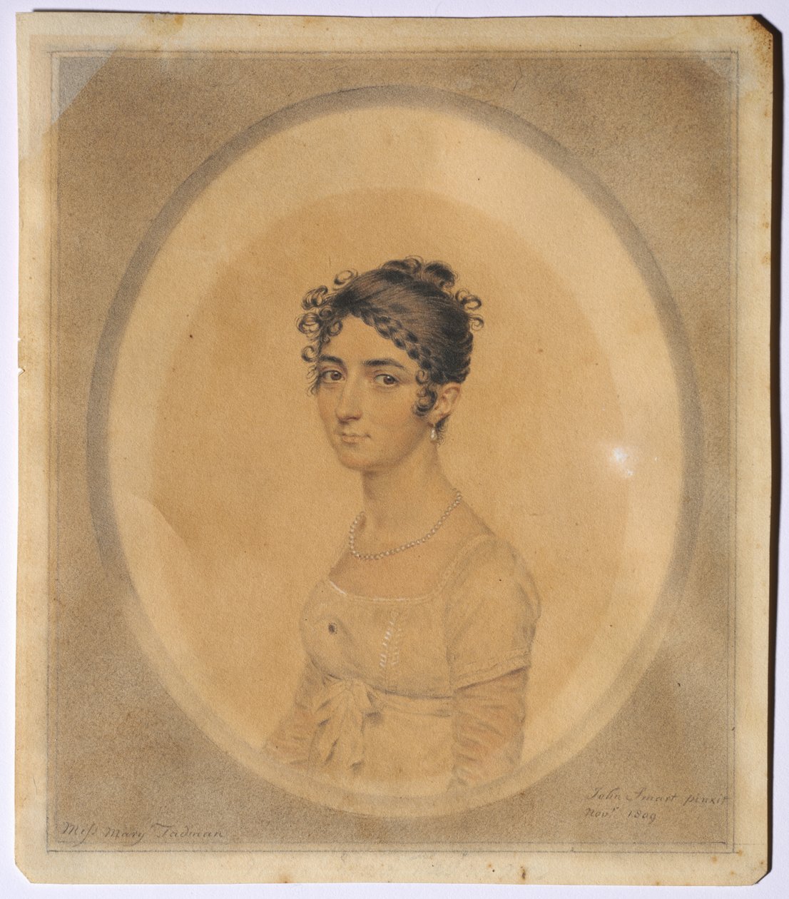 Porträt von Miss Mary Tadman von John I Smart