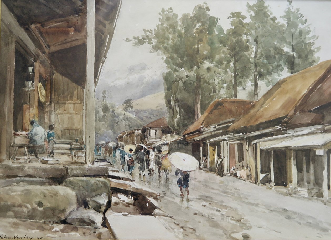 Ein regnerischer Tag in Nikko von John Jnr. Varley