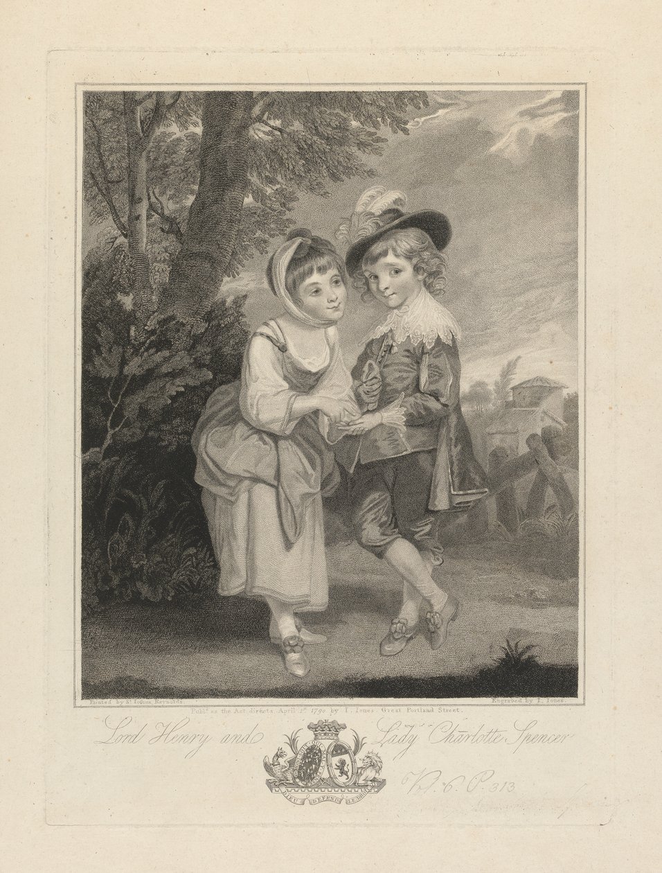 Lord Henry und Lady Charlotte Spencer von John Jones
