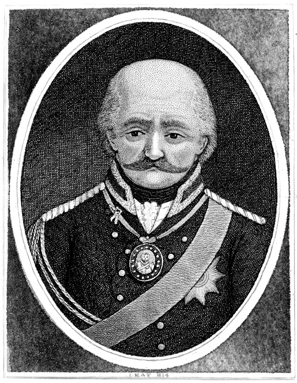 Gebhard Leberecht von Blücher, preußischer General, 1814 von John Kay