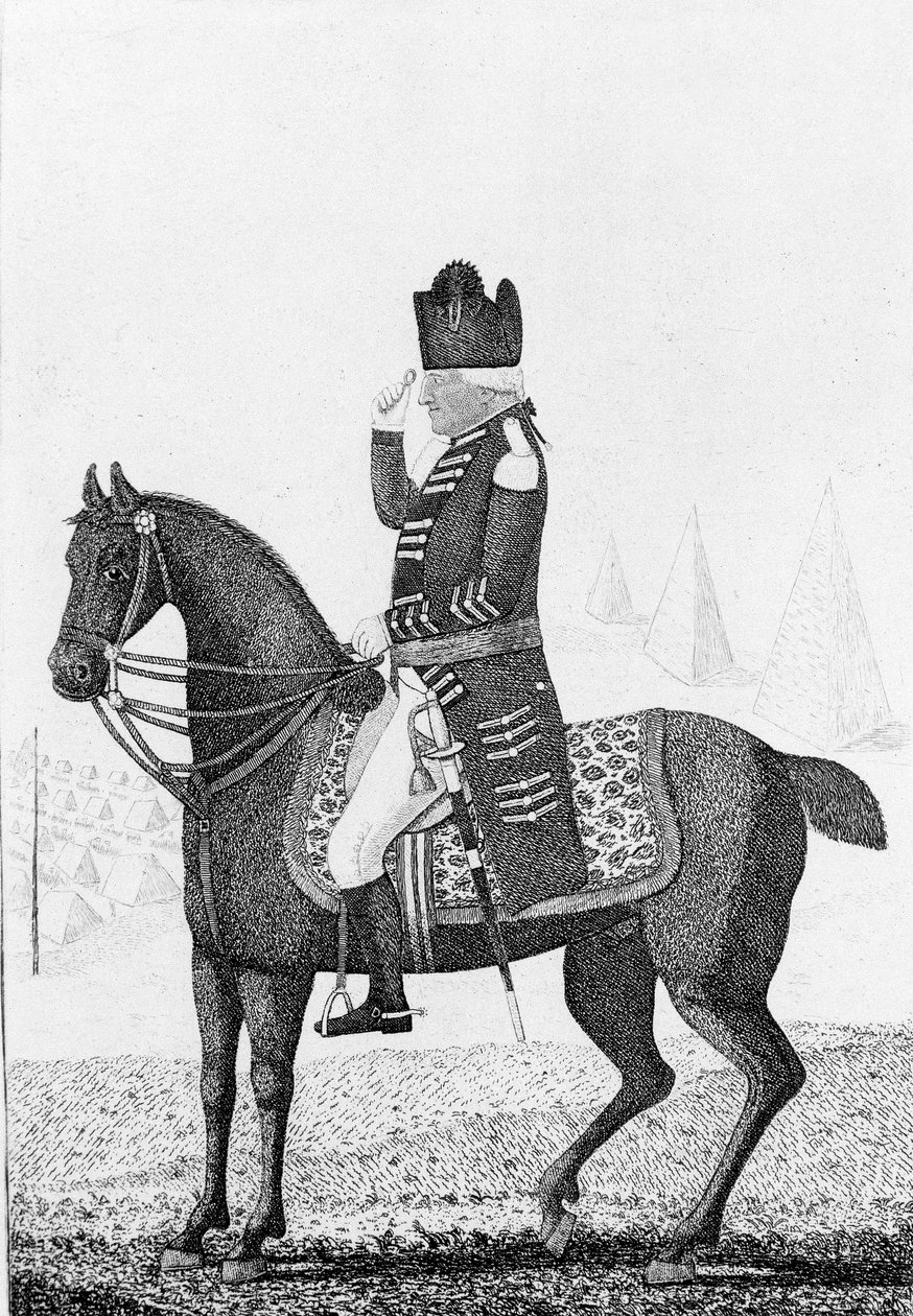 Ralph Abercromby 1734-1801, schottischer General, 1801 von John Kay