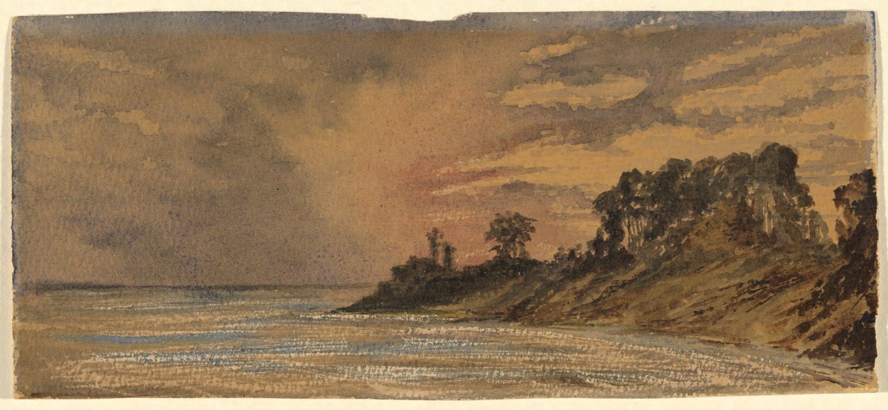 Sonnenuntergang bei Red Spring von John La Farge