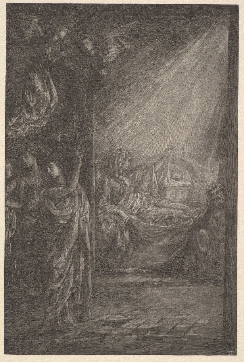 Die Geburt Christi von John La Farge