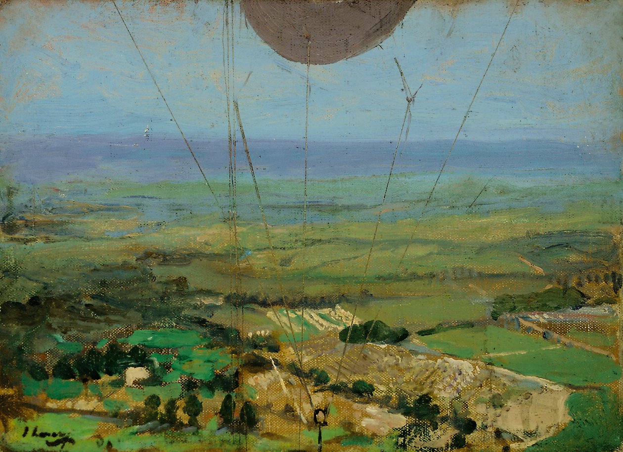 Von einem Drachenballon, Roehampton von John Lavery