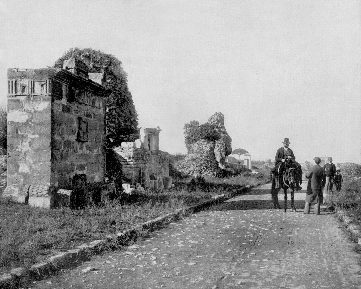 Via Appia in Rom von John Lawson Stoddard