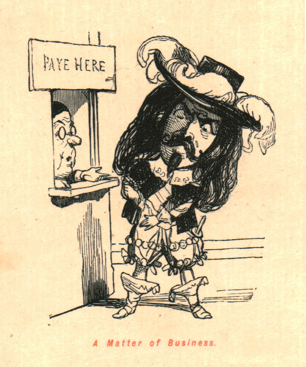Eine Geschäftssache, 1897 von John Leech