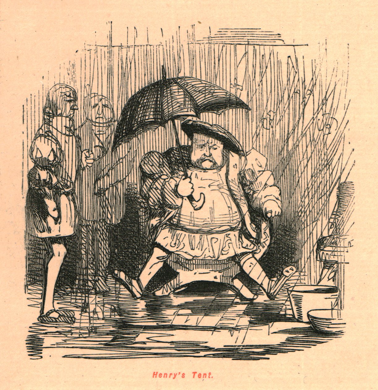 Henrys Zelt, 1897 von John Leech