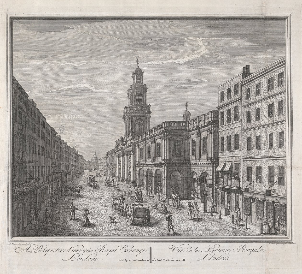 Royal Exchange, London von John Maurer