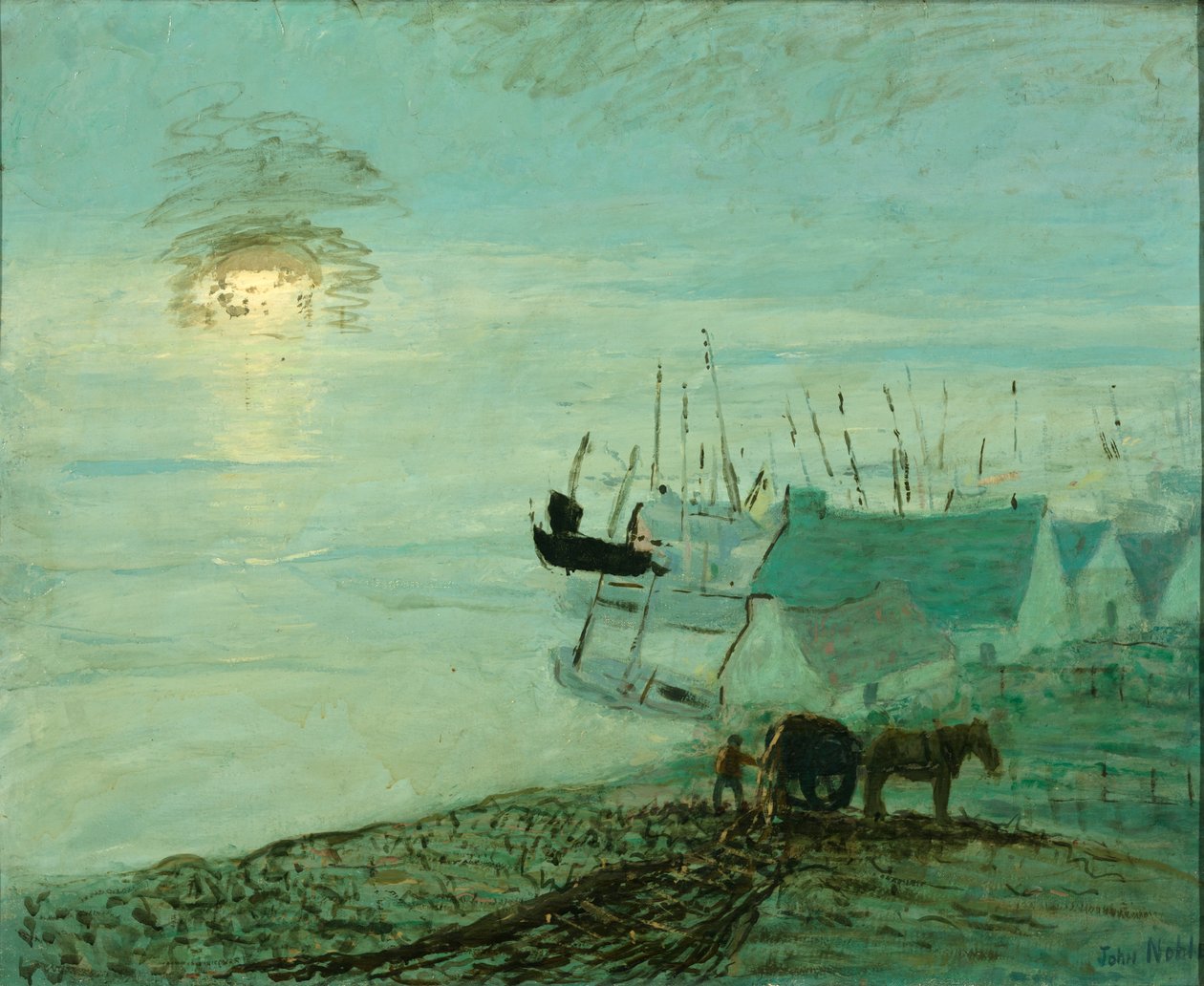Strandszene von John Noble