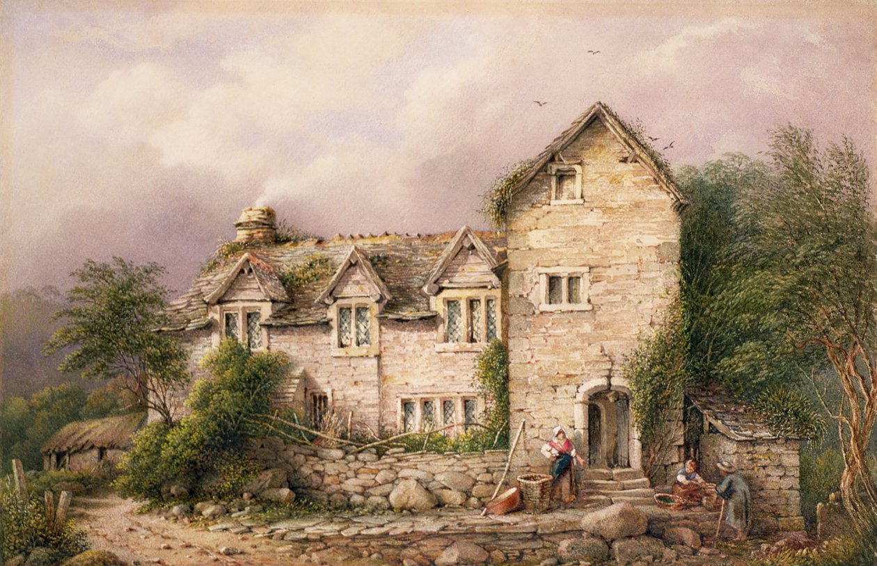 Das Zuhause von Sir Francis Drake, in der Nähe von Tavistock, Devon von John Palmer