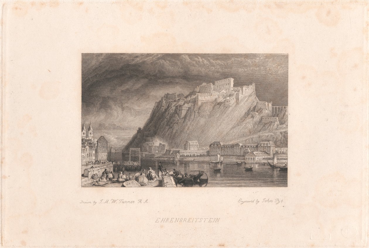 Ehrenbreitstein von John Pye