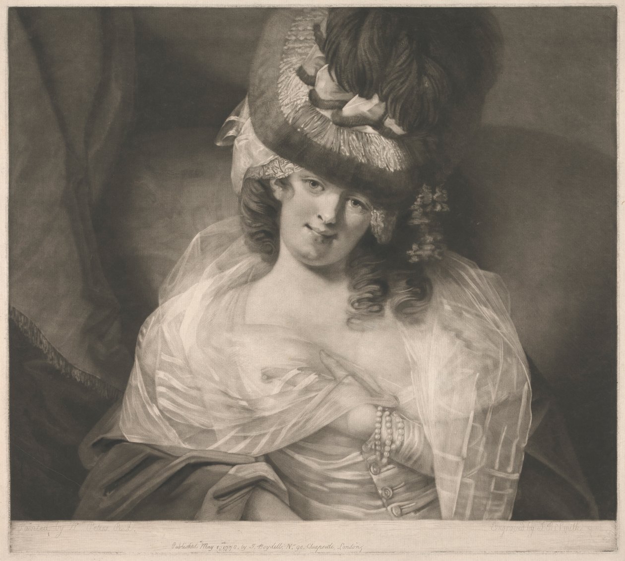 Liebe in ihren Augen spielt von John Raphael Smith