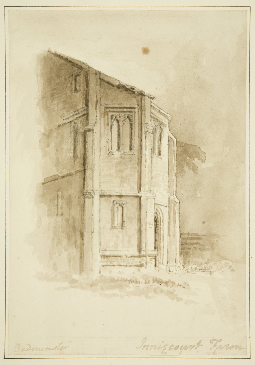 Innis Court Farmhouse, Bedminster von John Reverend Eden