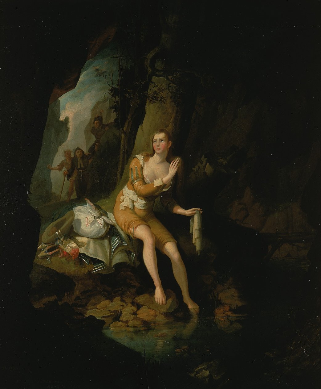 (Szene aus Don Quixote) von John Ritto Penniman