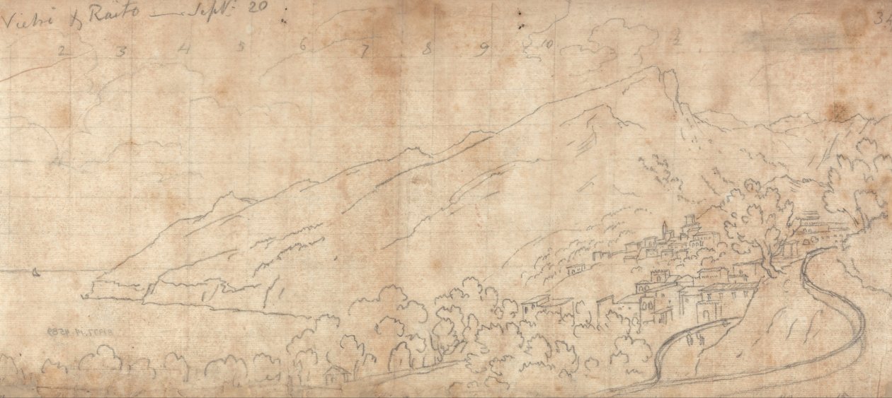 Vietri und Raito von John Robert Cozens
