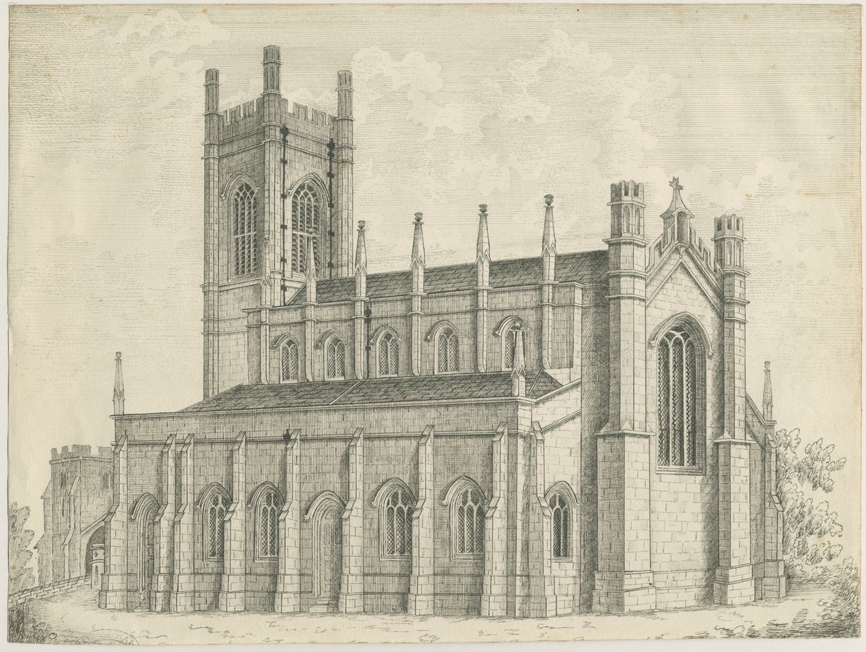 Rugeley Kirche von John Robert Fernyhough